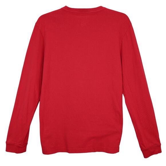 Merrell T-shirt Mens Small Red Organic Cotton Graphic Print Buffalo Rush Hour - Picture 2 of 10